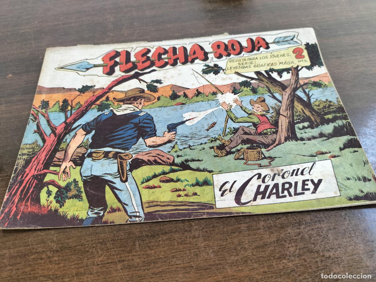 Livros de Banda Desenhada: original flecha roja n&ordm; 34