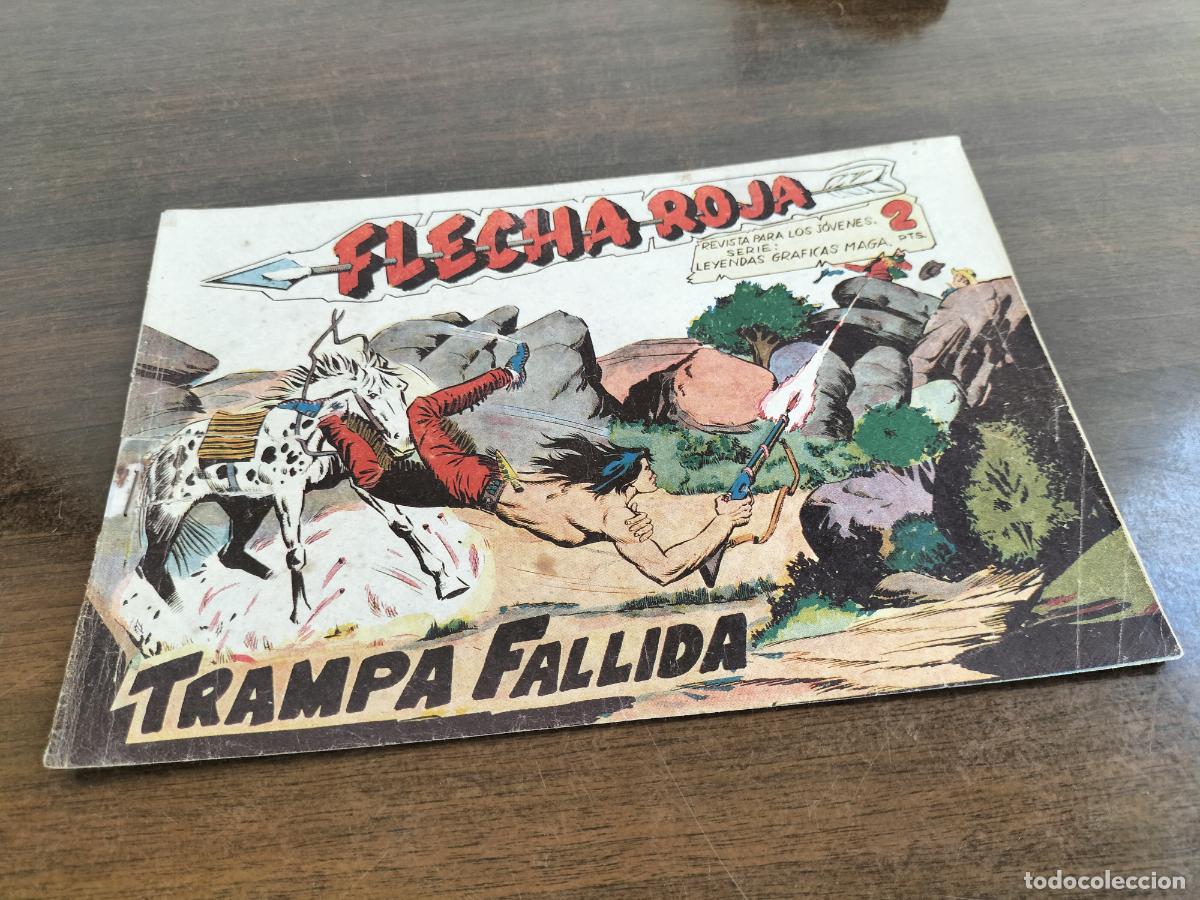 Livros de Banda Desenhada: original flecha roja n&ordm; 36