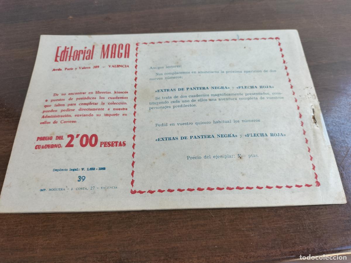 Tebeos: original flecha roja n&ordm; 39 - Foto 2