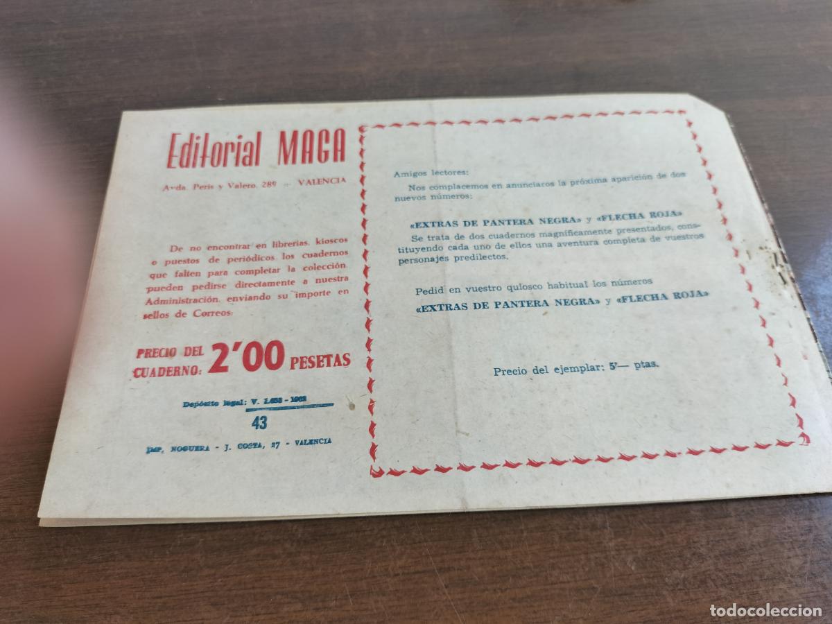 Tebeos: original flecha roja n&ordm; 43 - Foto 2