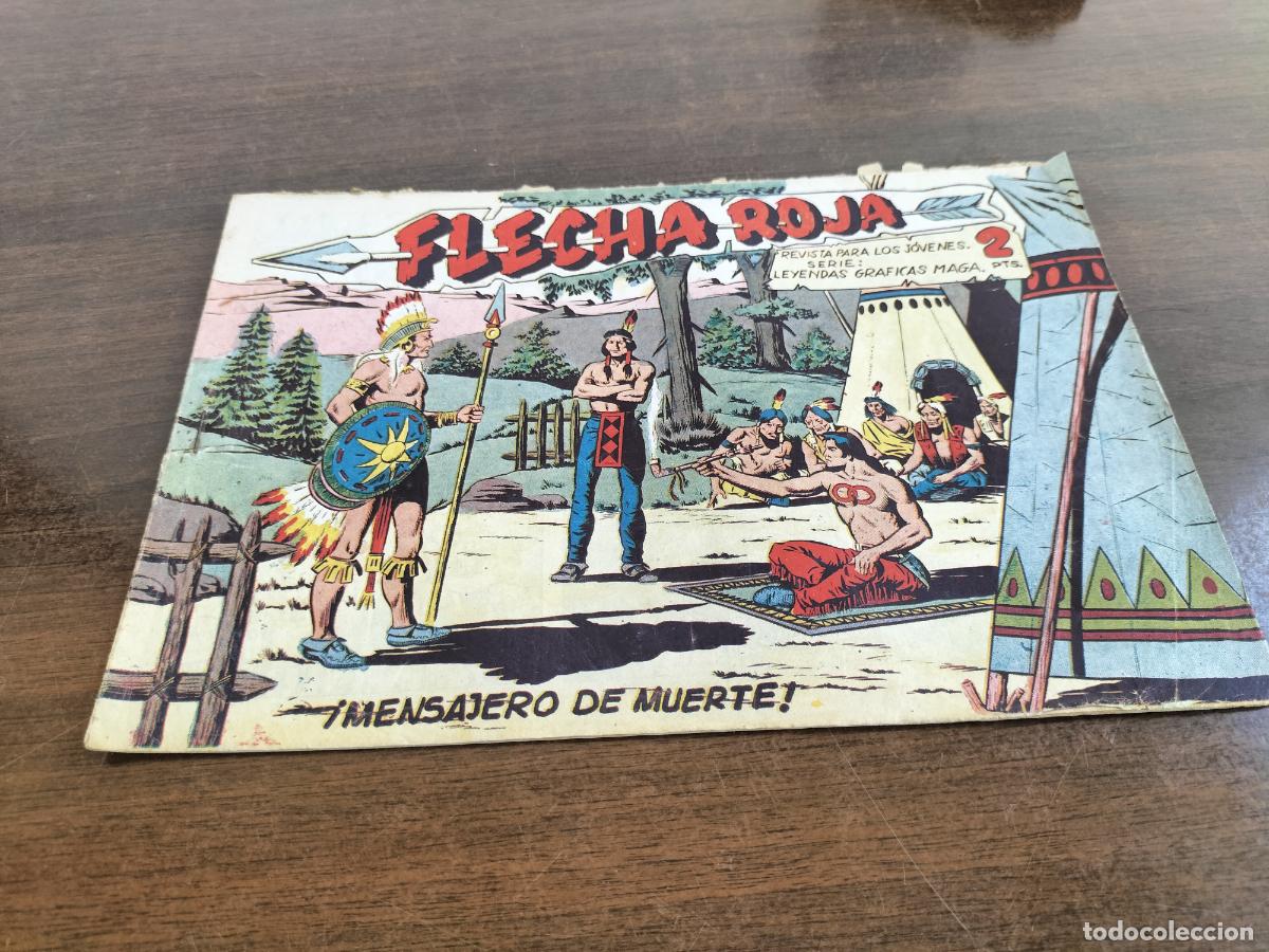 Livros de Banda Desenhada: original flecha roja n&ordm; 44