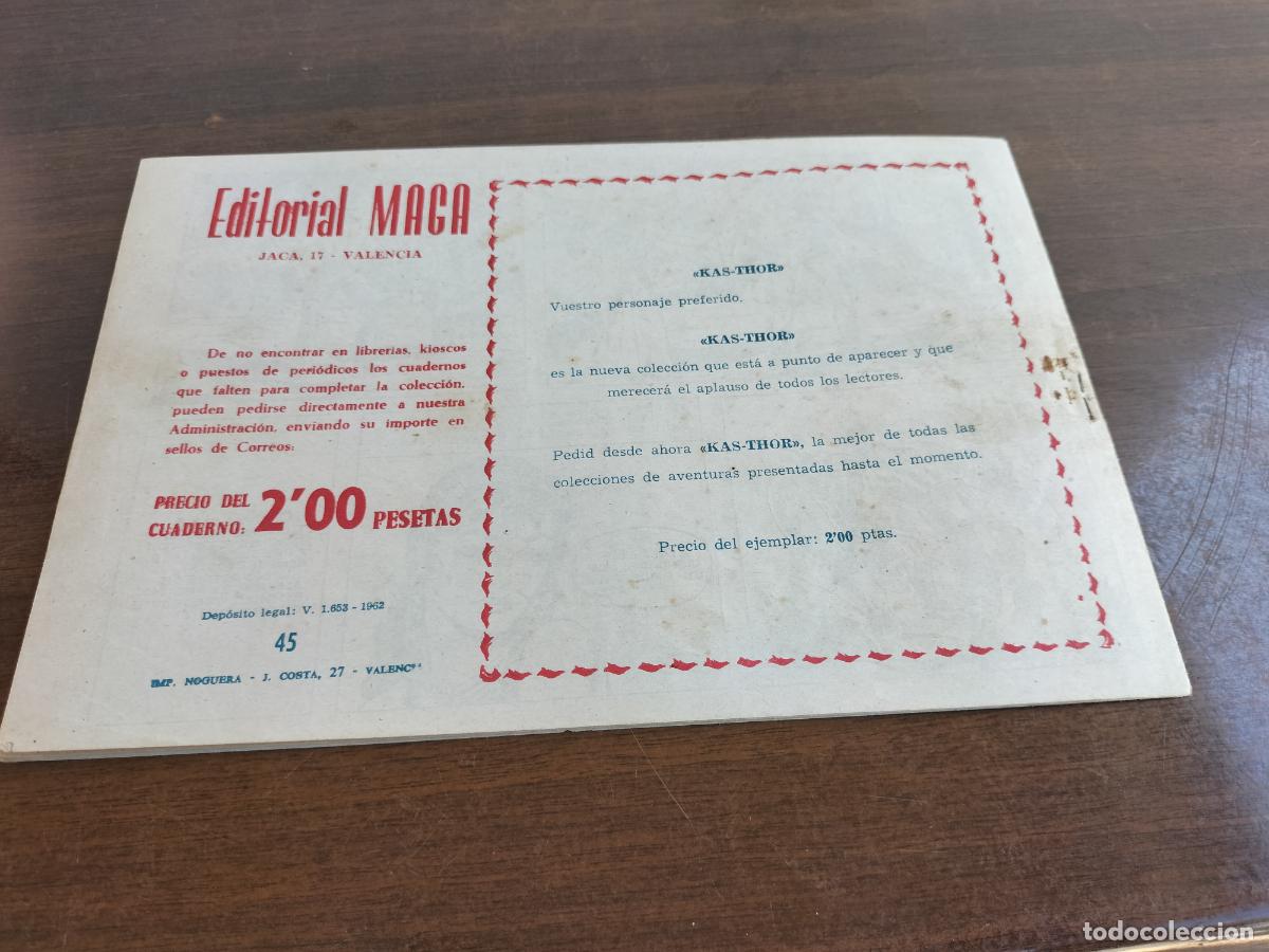Tebeos: original flecha roja n&ordm; 45 - Foto 2