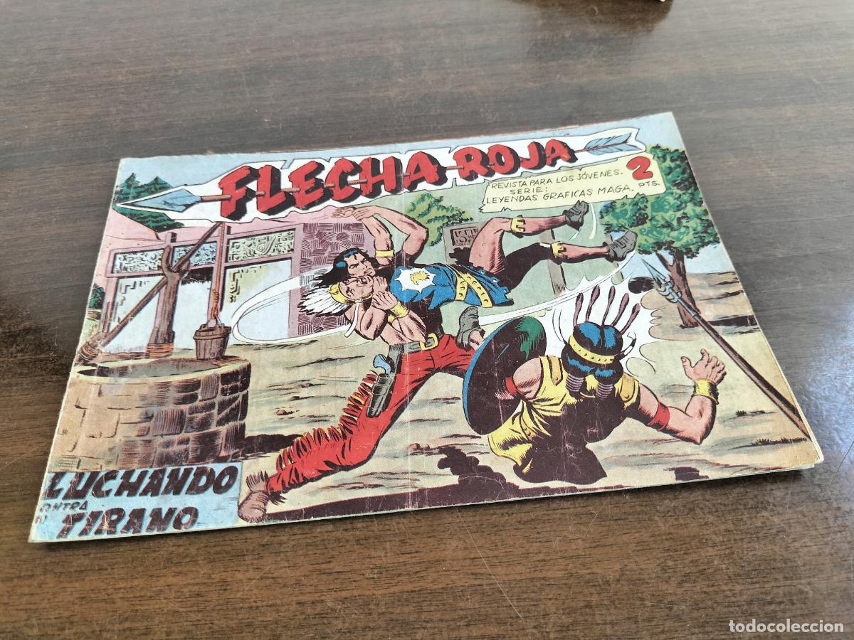 Livros de Banda Desenhada: original flecha roja n&ordm; 46
