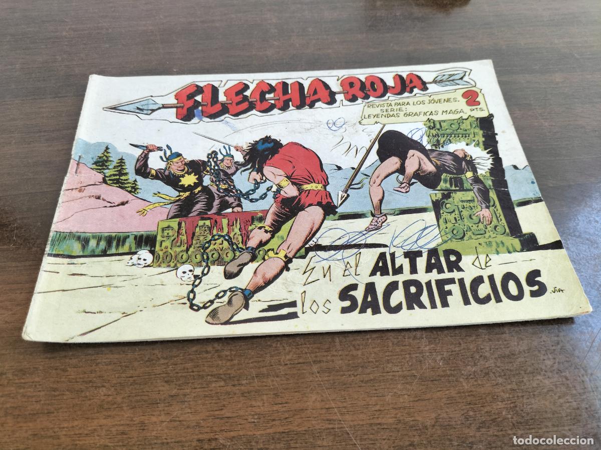 Livros de Banda Desenhada: original flecha roja n&ordm; 49
