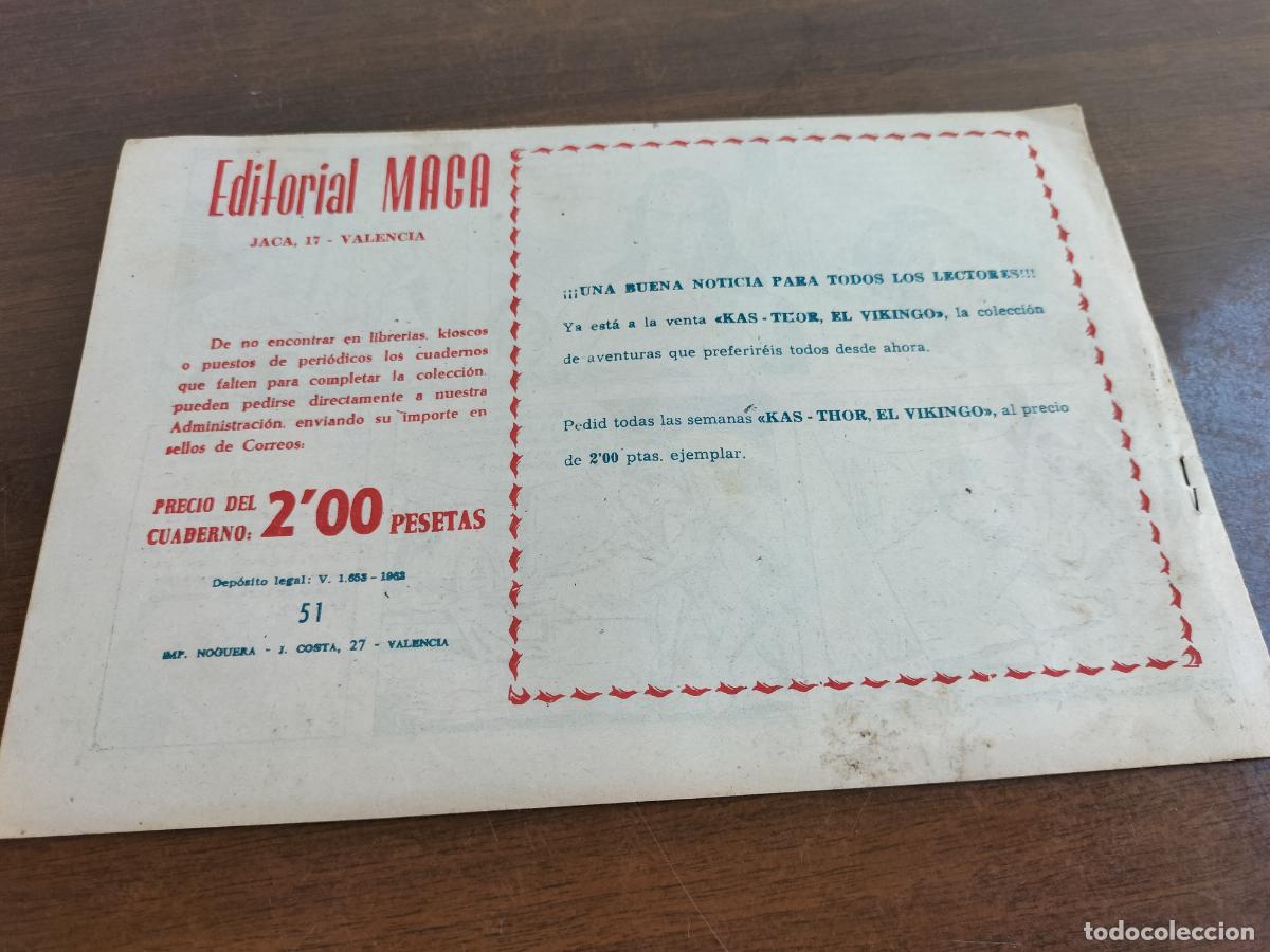 Tebeos: original flecha roja n&ordm; 51 - Foto 2
