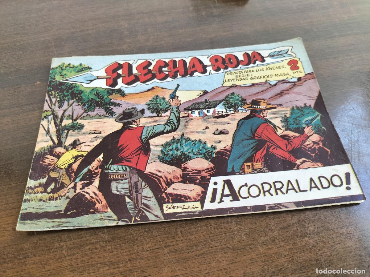 Livros de Banda Desenhada: original flecha roja n&ordm; 54