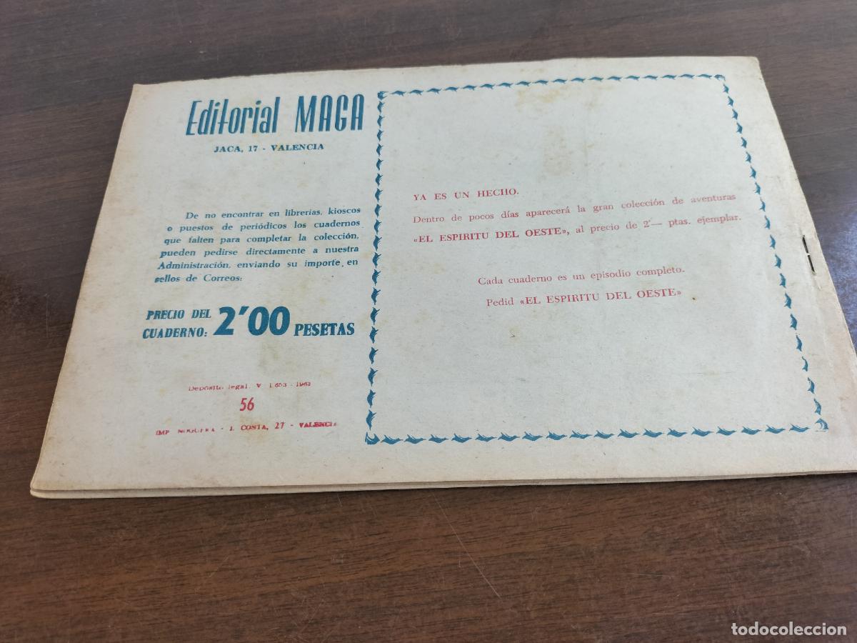 Tebeos: original flecha roja n&ordm; 56 - Foto 2