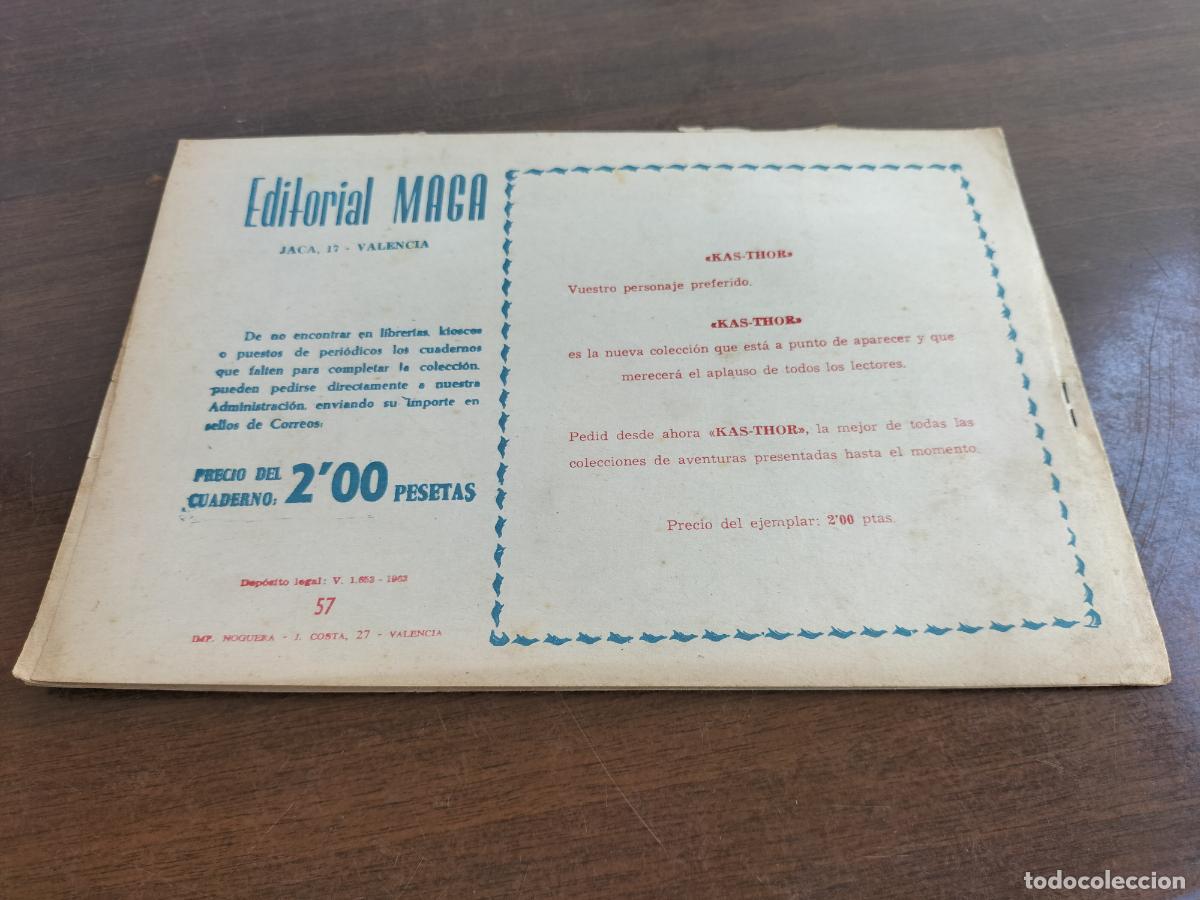 Tebeos: original flecha roja n&ordm; 57 - Foto 2