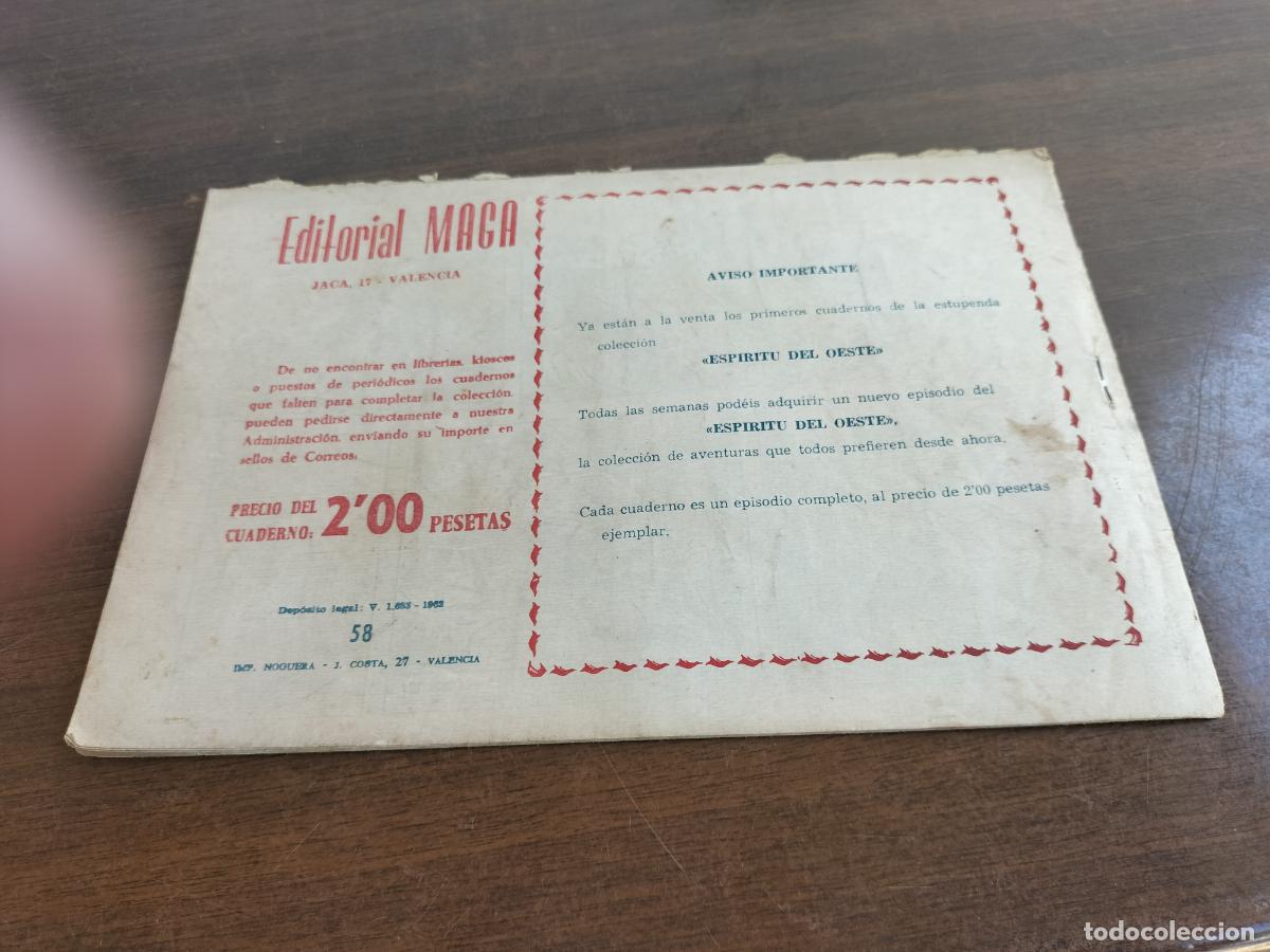 Tebeos: original flecha roja n&ordm; 58 - Foto 2