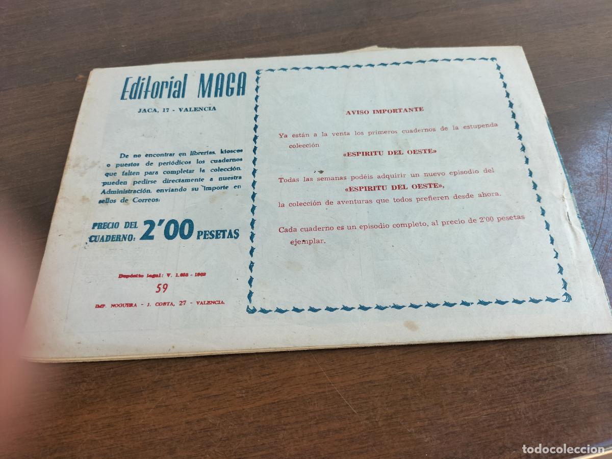 Tebeos: original flecha roja n&ordm; 59 - Foto 2