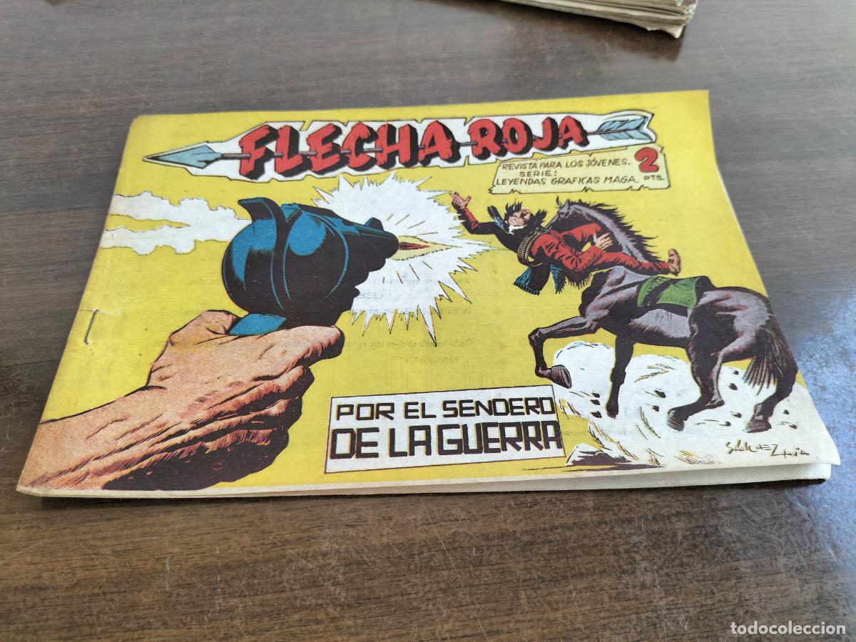 Tebeos: original flecha roja n&ordm; 60