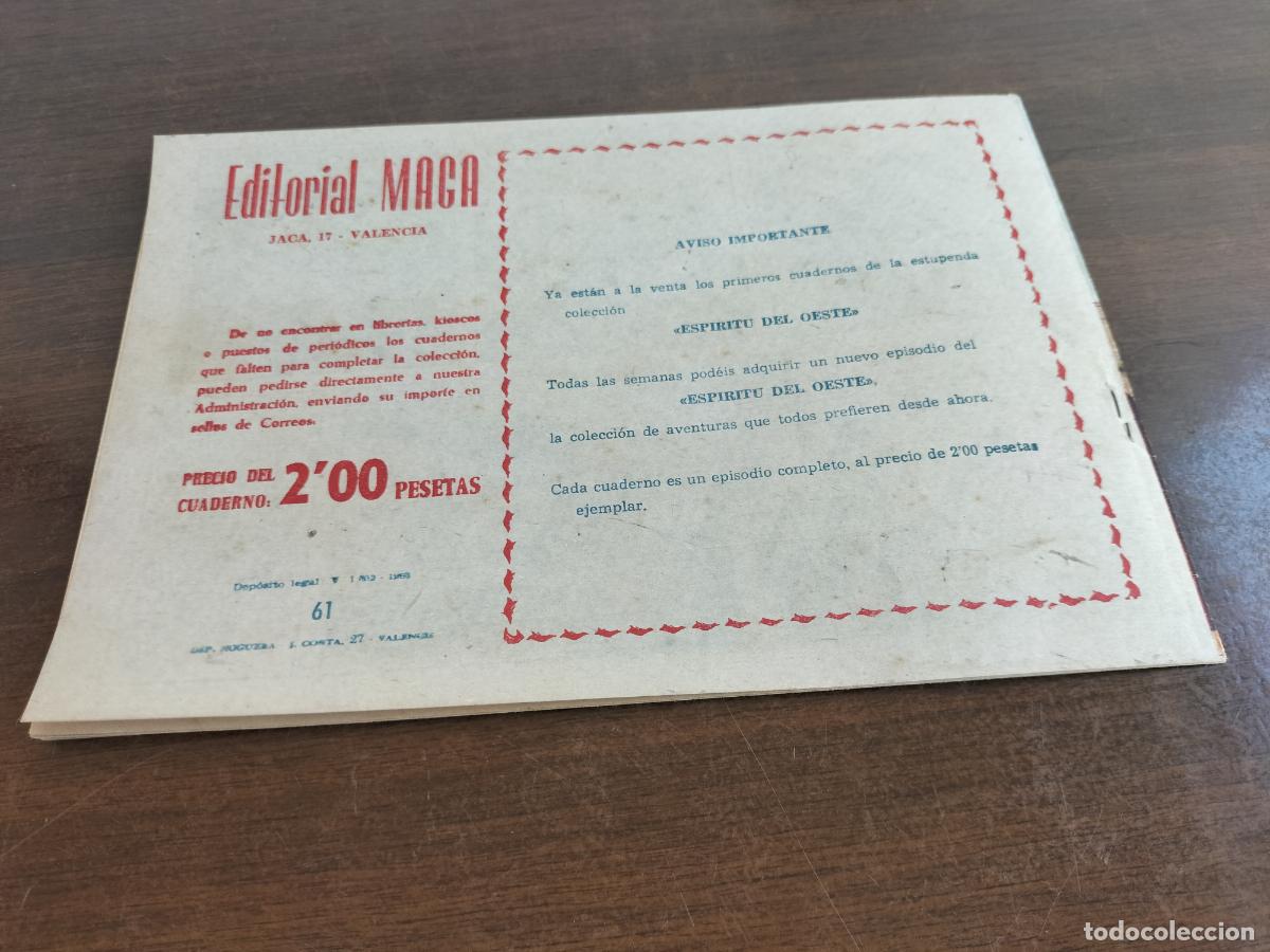 Tebeos: original flecha roja n&ordm; 61 - Foto 2