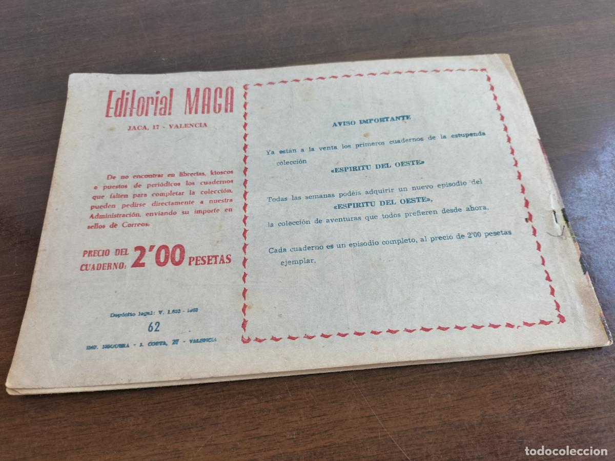 Tebeos: original flecha roja n&ordm; 62 - Foto 2