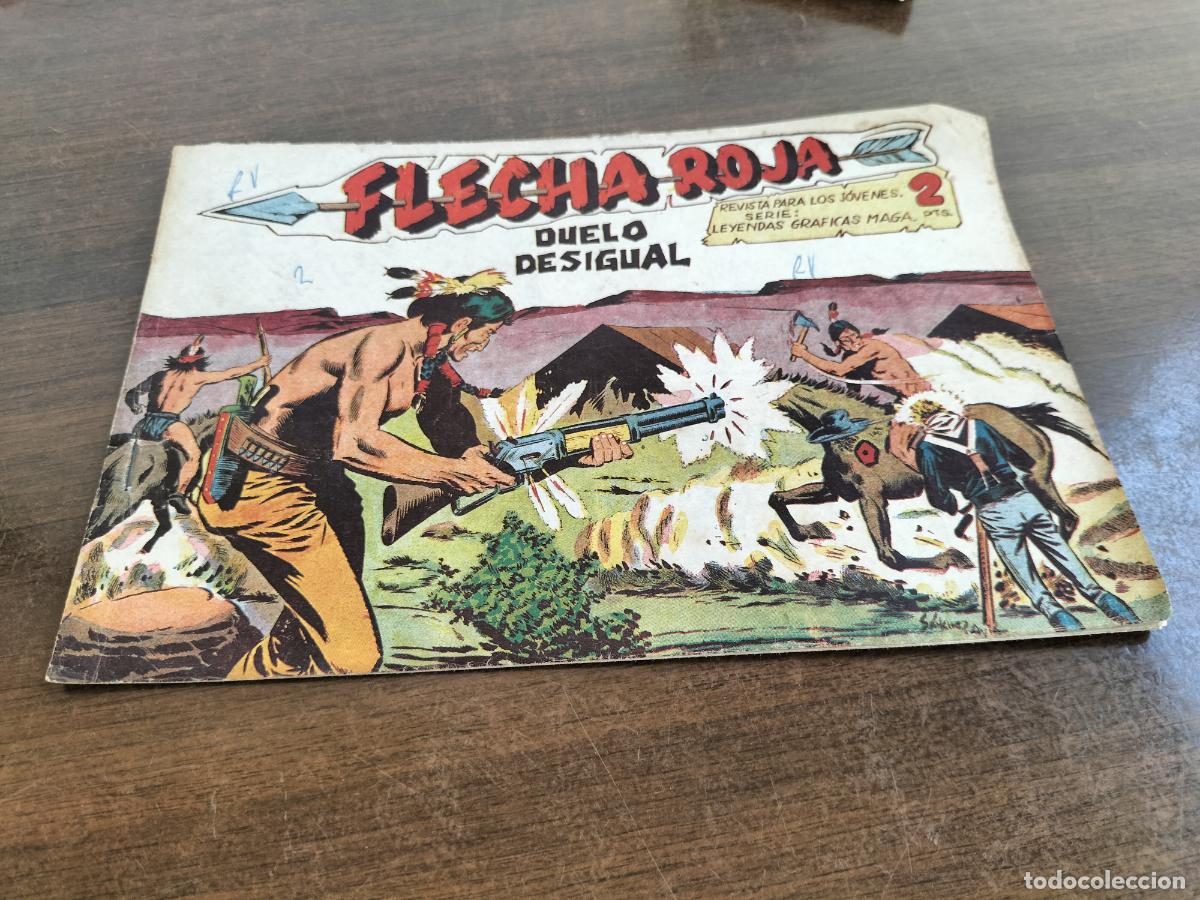 Livros de Banda Desenhada: original flecha roja n&ordm; 62