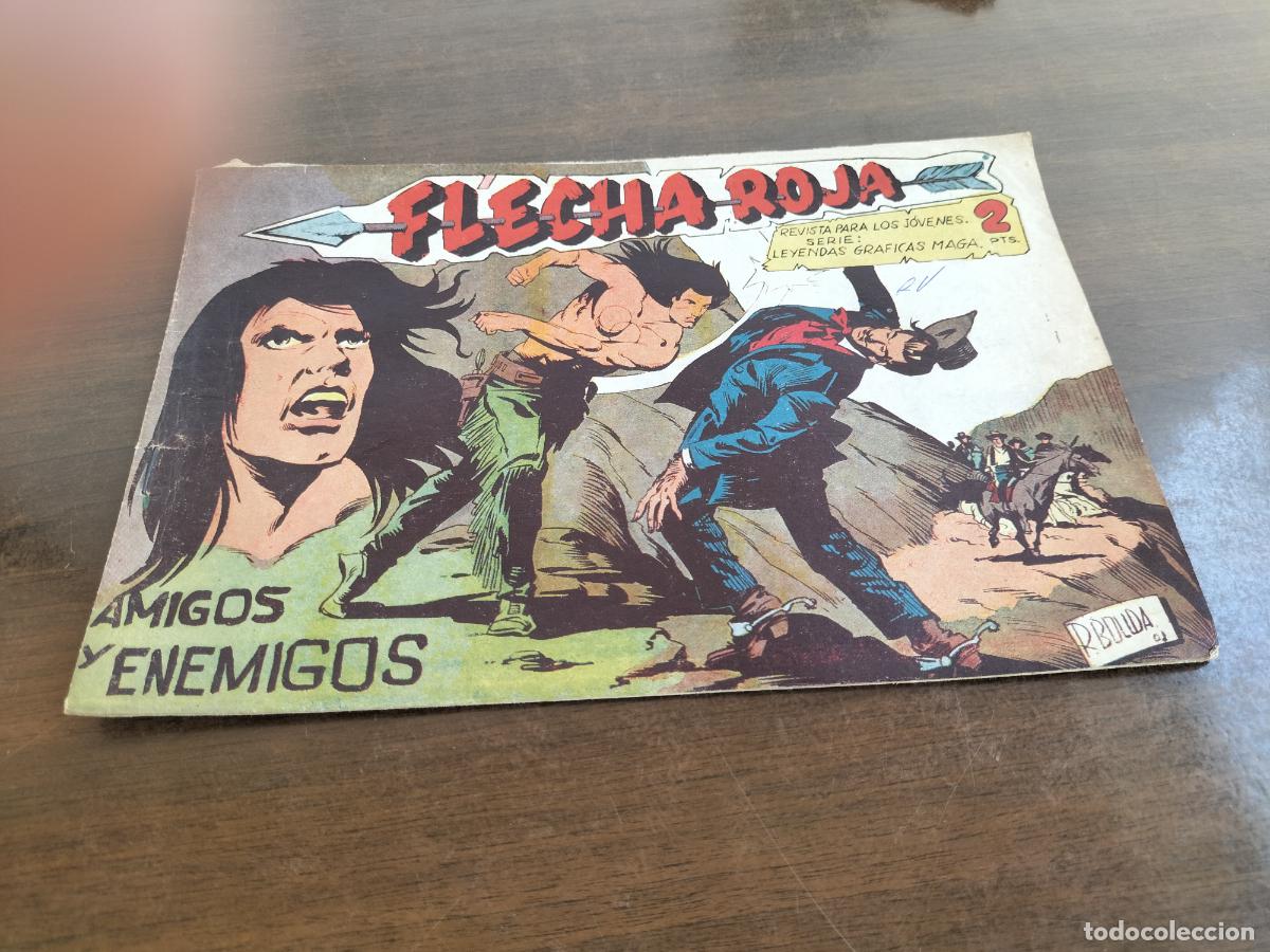 Livros de Banda Desenhada: original flecha roja n&ordm; 64