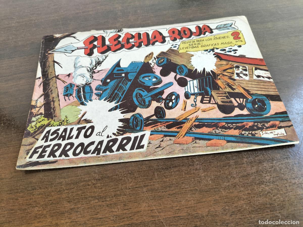 Tebeos: original flecha roja n&ordm; 67