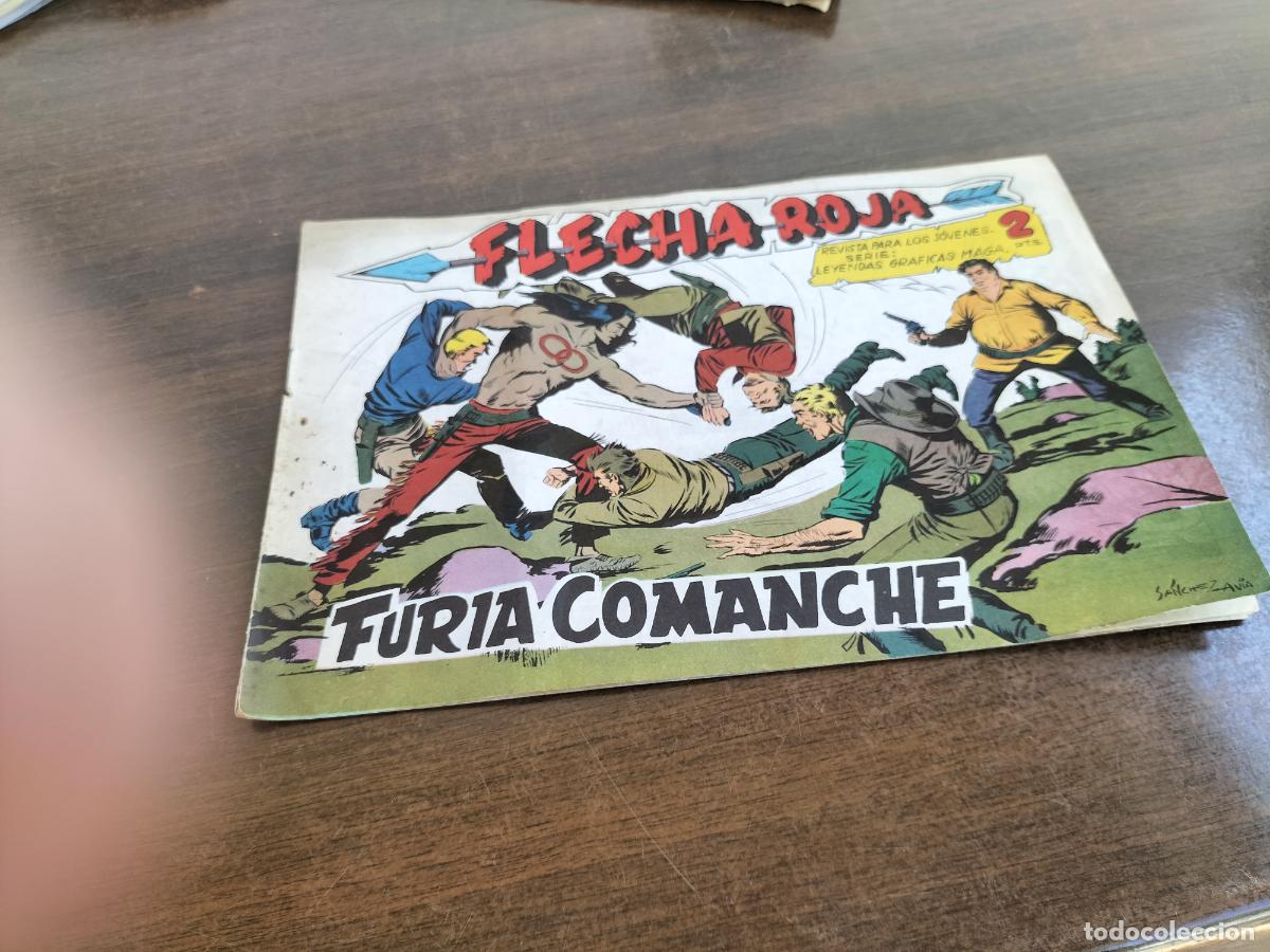 Tebeos: original flecha roja n&ordm; 71