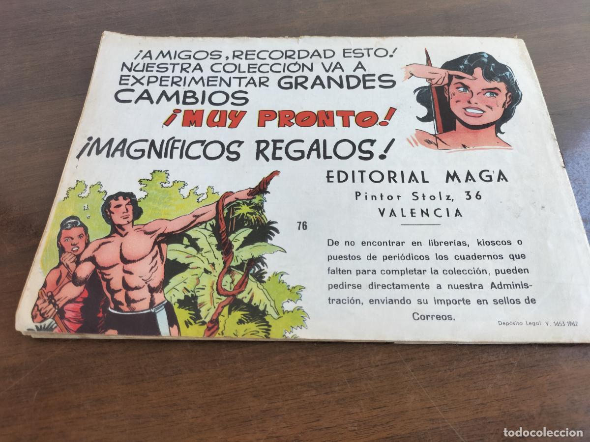 Tebeos: original flecha roja n&ordm; 76 - Foto 2