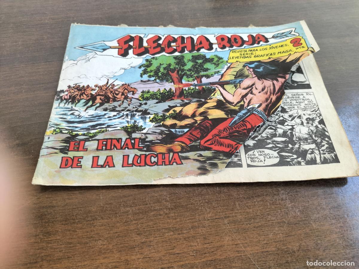 Tebeos: original flecha roja n&ordm; 76