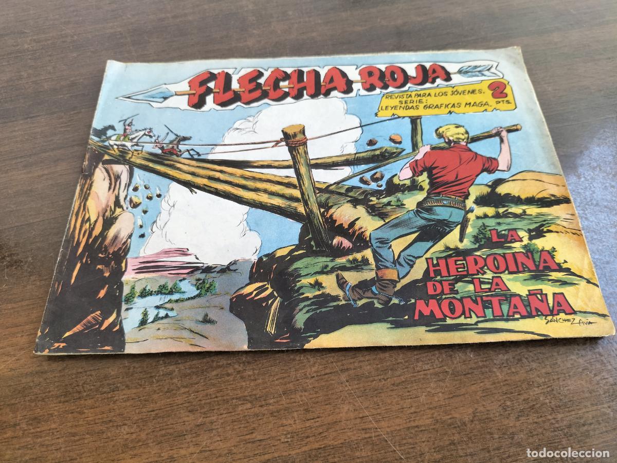 Tebeos: original flecha roja n&ordm; 78