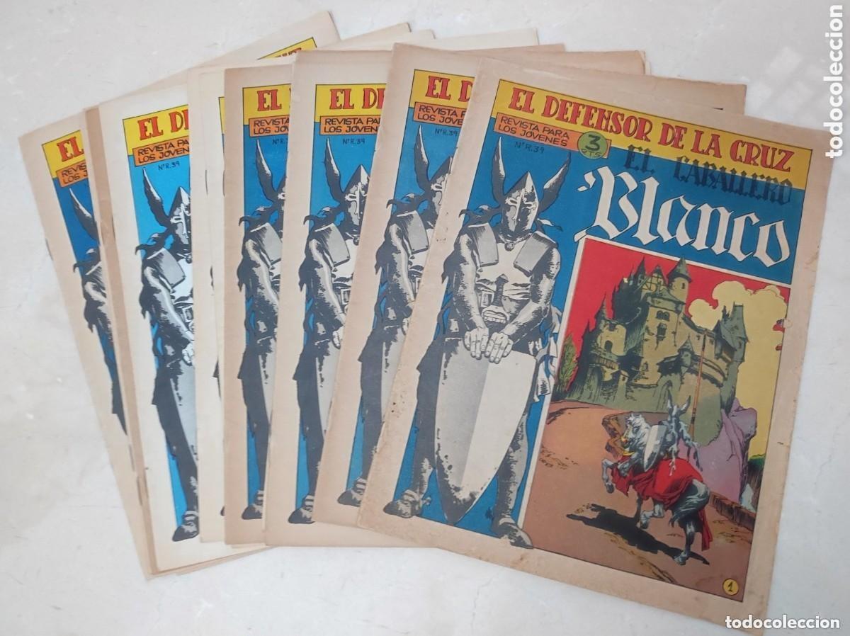 Tebeos: Comics El Caballero Blanco. Maga de 1 al 15 - el defensor de la cruz - original 1964