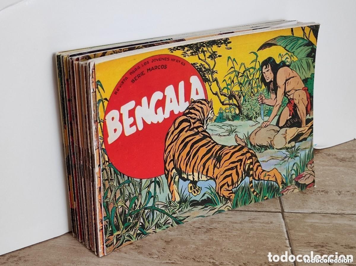Tebeos: Comics Bengala primera parte - completa numeros del 1 al 54 - Reedicion - Editorial Maga