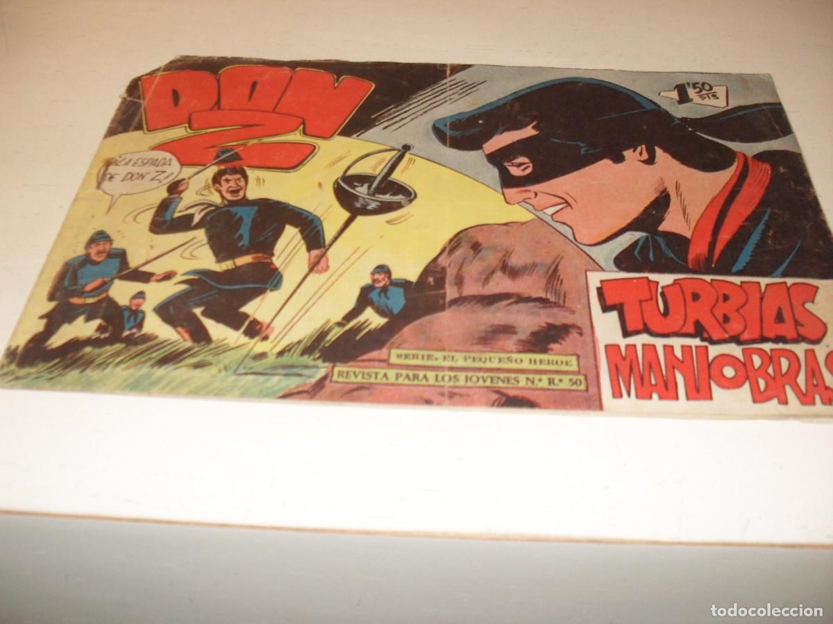 Tebeos: DON Z,ORIGINAL,N&ordm; 65,TURBIAS MANIOBRAS,DE 90.MAGA,1959