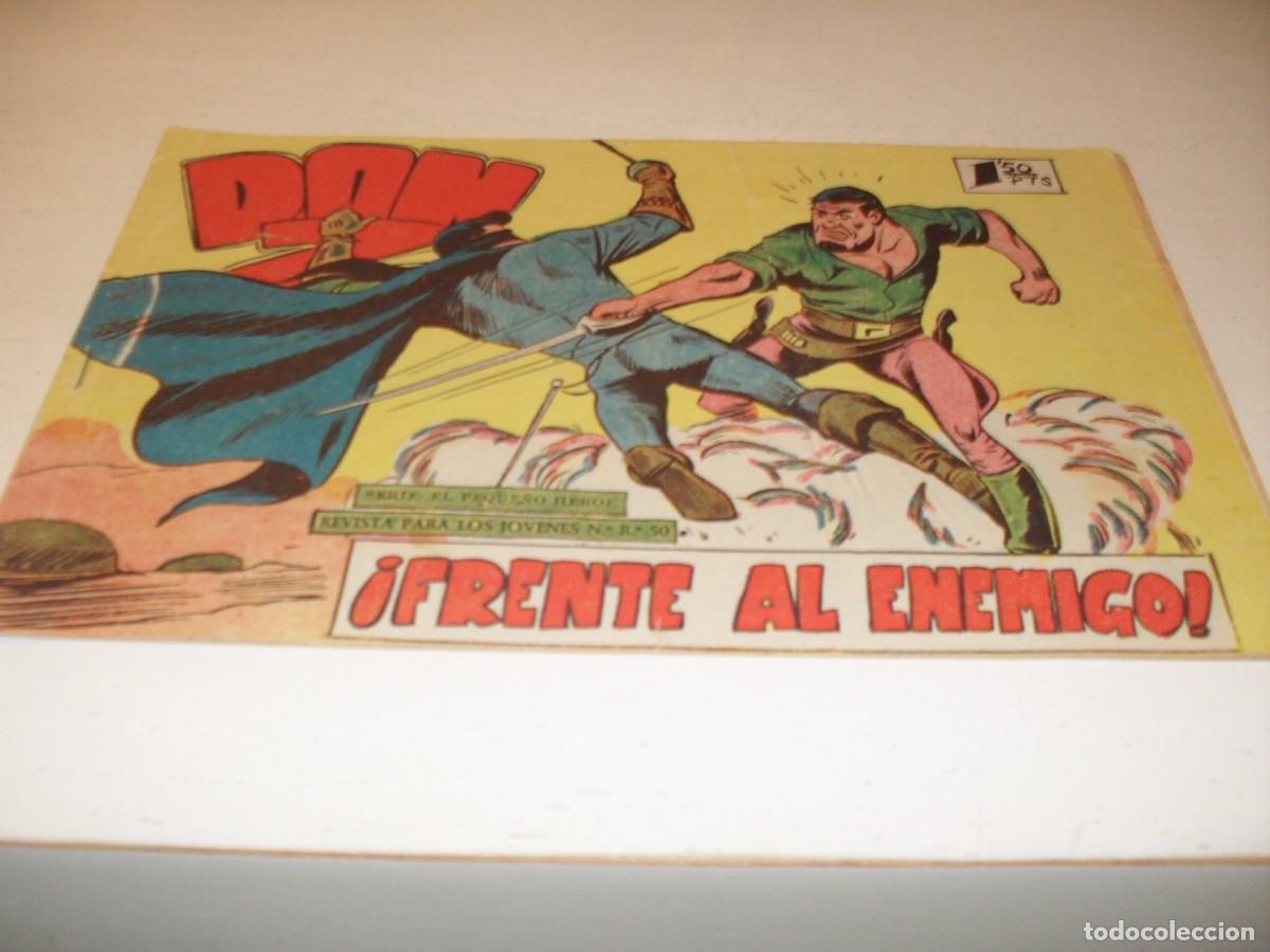 Tebeos: DON Z,ORIGINAL,N&ordm; 61,FRENTE AL ENEMIGO,DE 90.MAGA,1959