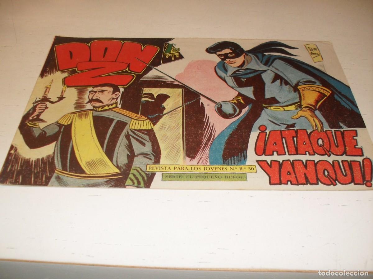 Tebeos: DON Z,ORIGINAL,N&ordm; 58,ATAQUE YANQUI&iexcl;&iexcl;,DE 90.MAGA,1959