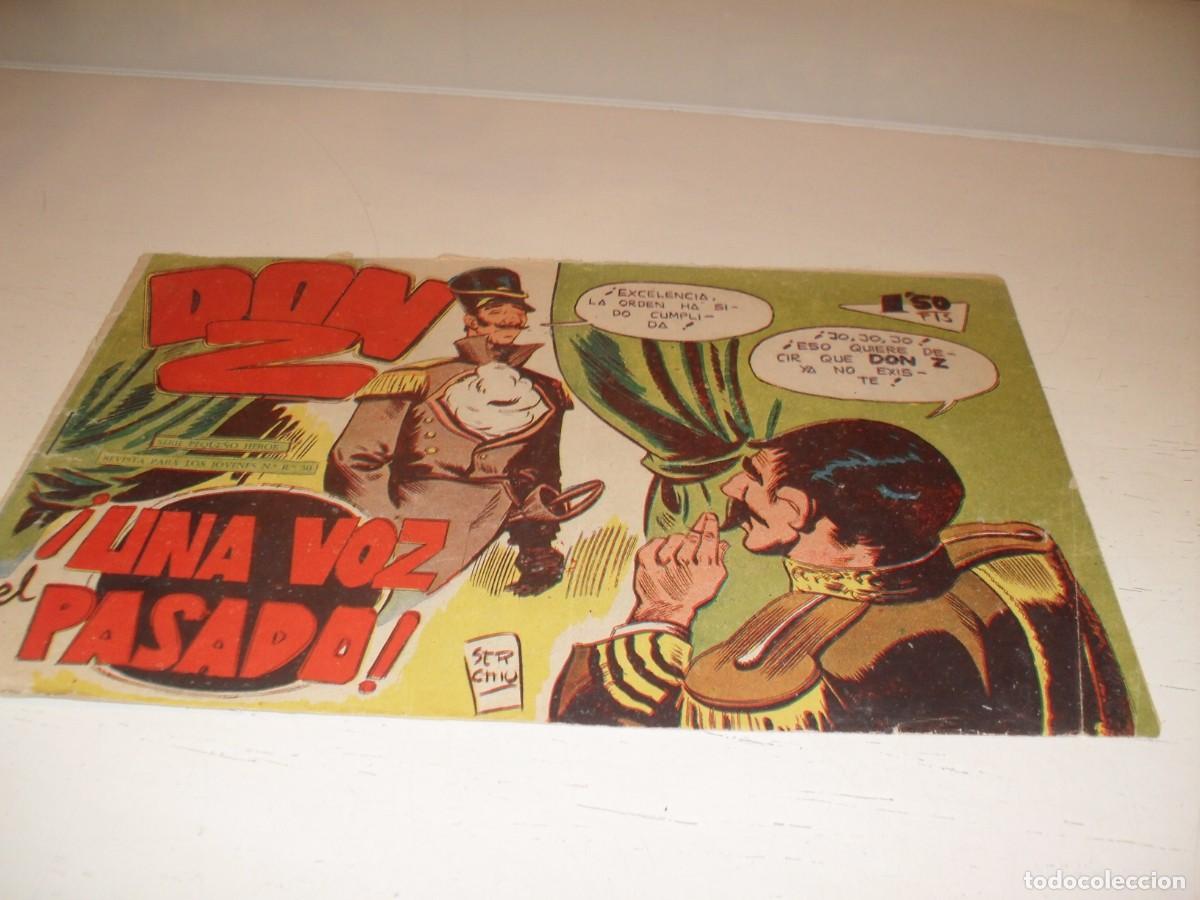 Tebeos: DON Z,ORIGINAL,N&ordm; 49,UNA VOZ DEL PASADO,DE 90.MAGA,1959