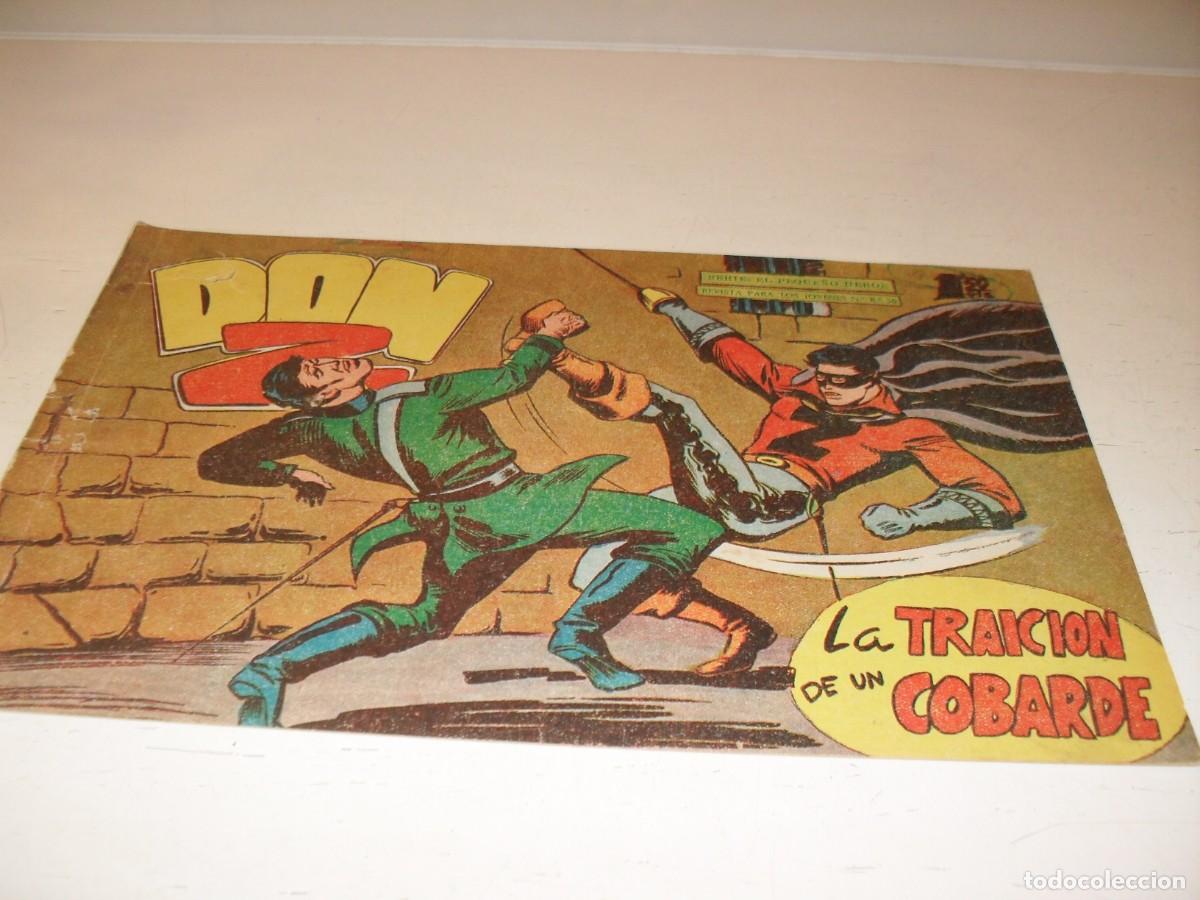 Tebeos: DON Z,ORIGINAL,N&ordm; 46,LA TRAICION DE UN COBARDE,DE 90.MAGA,1959