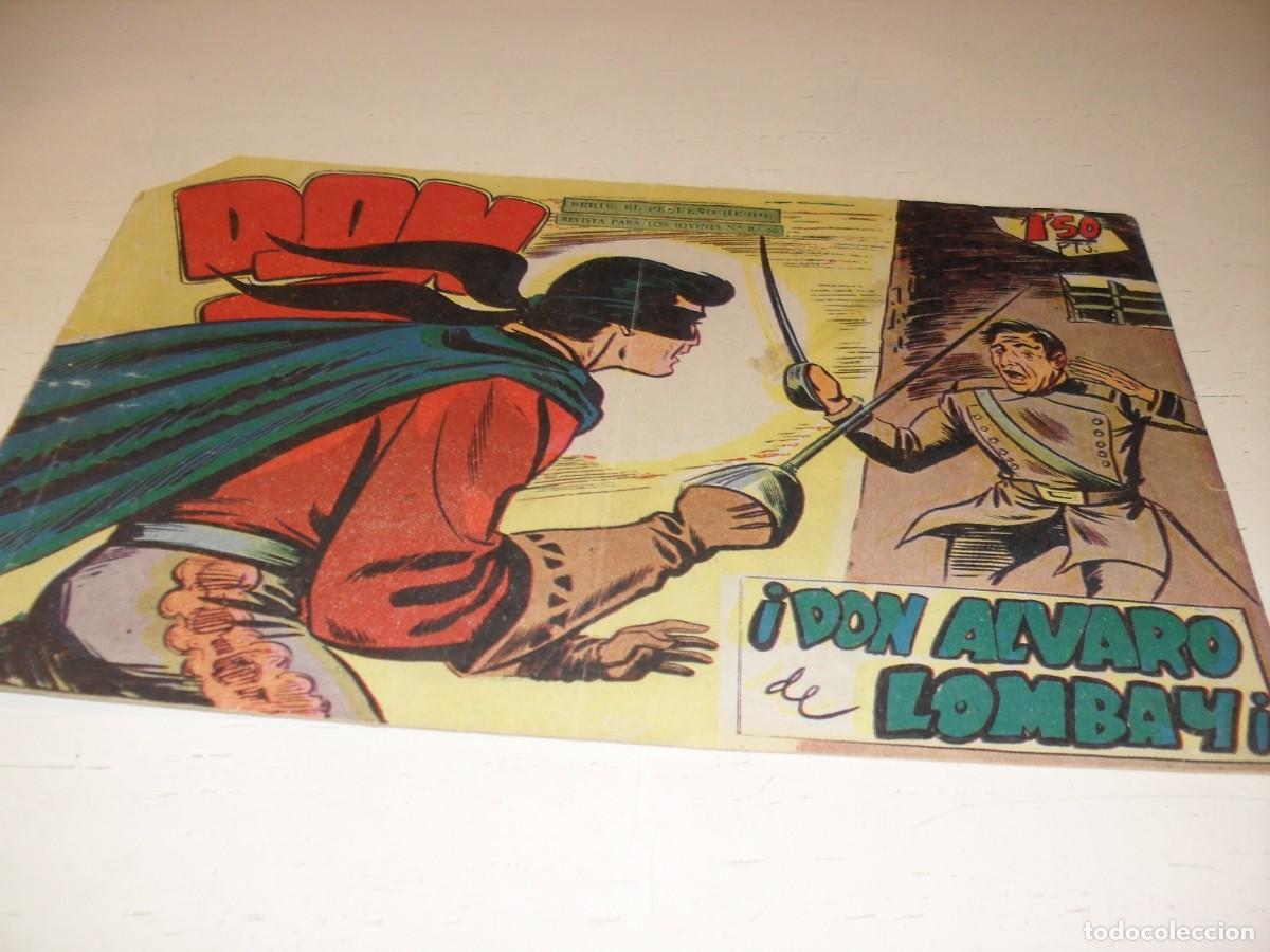 Tebeos: DON Z,ORIGINAL,N&ordm; 39,DON ALVARO DE LOMBAY,DE 90.MAGA,1959