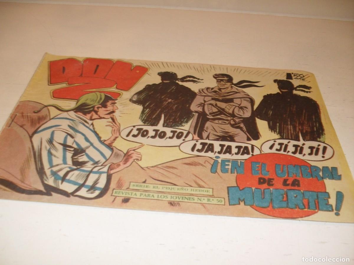 Tebeos: DON Z,ORIGINAL,N&ordm; 33,EN EL UMBRAL DE LA MUERTE,DE 90.MAGA,1959
