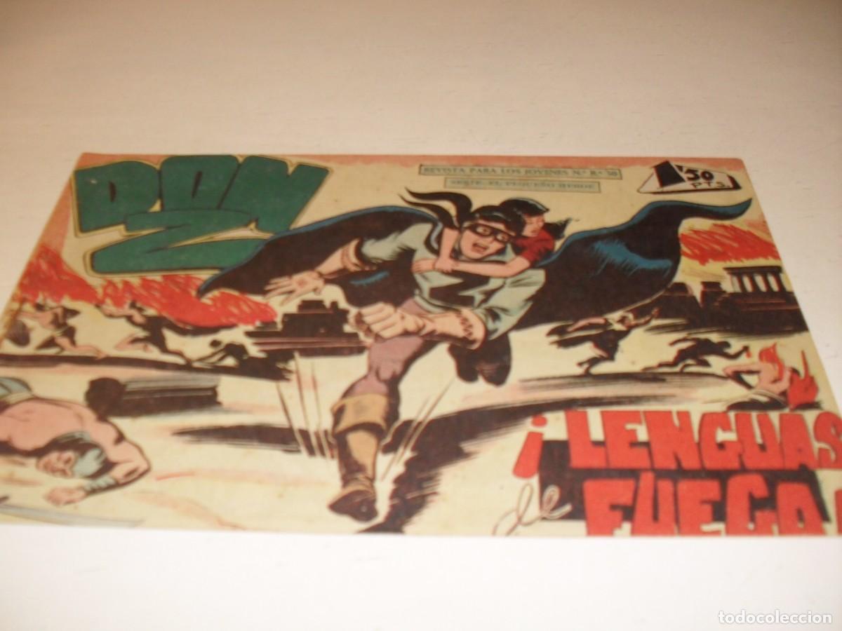 Tebeos: DON Z,ORIGINAL,N&ordm; 32,LENGUAS DE FUEGO,DE 90.MAGA,1959