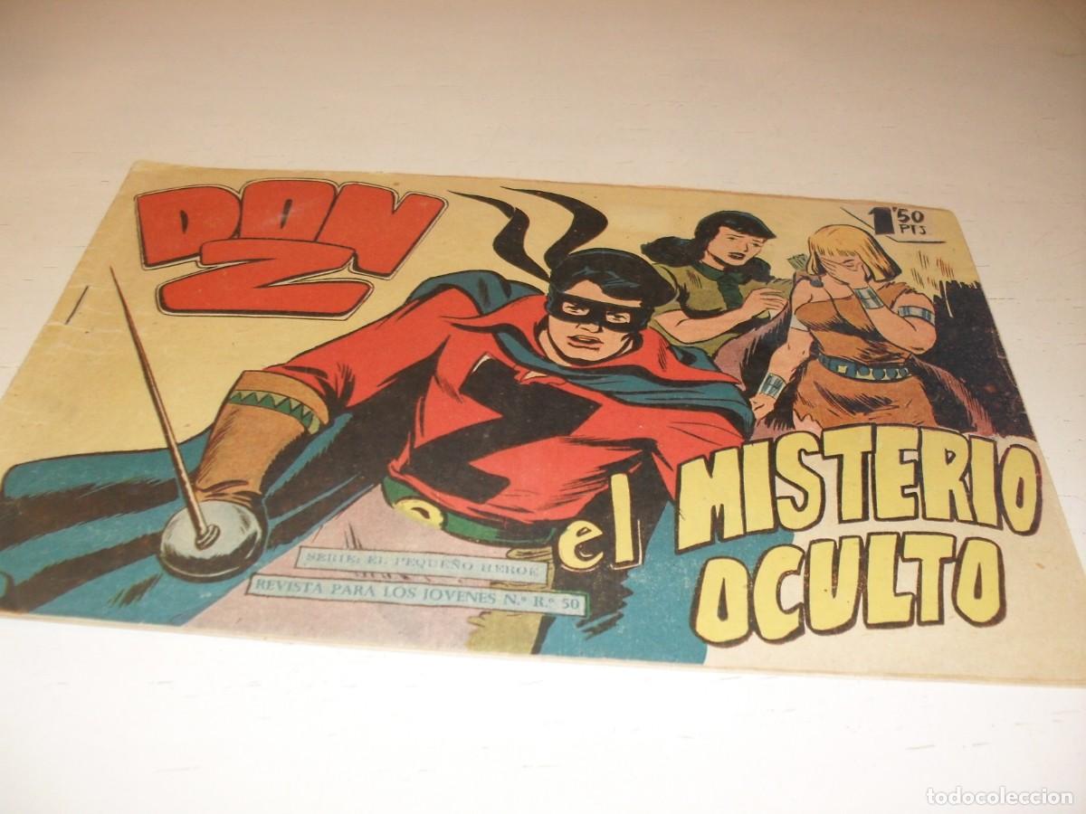 Tebeos: DON Z,ORIGINAL,N&ordm; 30,EL MISTERIO OCULTO,DE 90.MAGA,1959