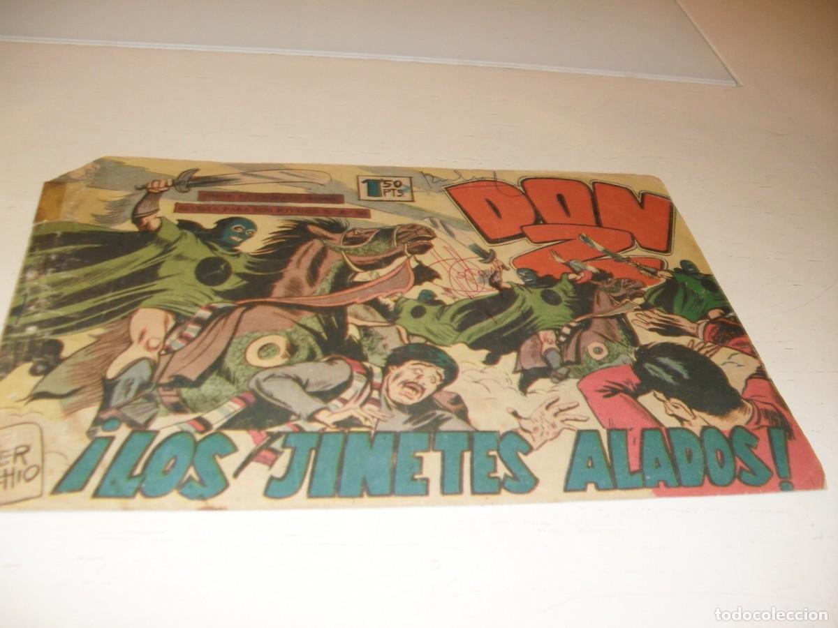 Tebeos: DON Z,ORIGINAL,N&ordm; 21,LOS JINETES ALIADOS,DE 90.MAGA,1959
