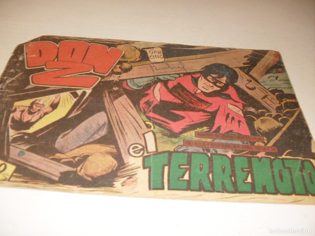 Tebeos: DON Z,ORIGINAL,N&ordm; 20,TERREMOTO,DE 90.MAGA,1959