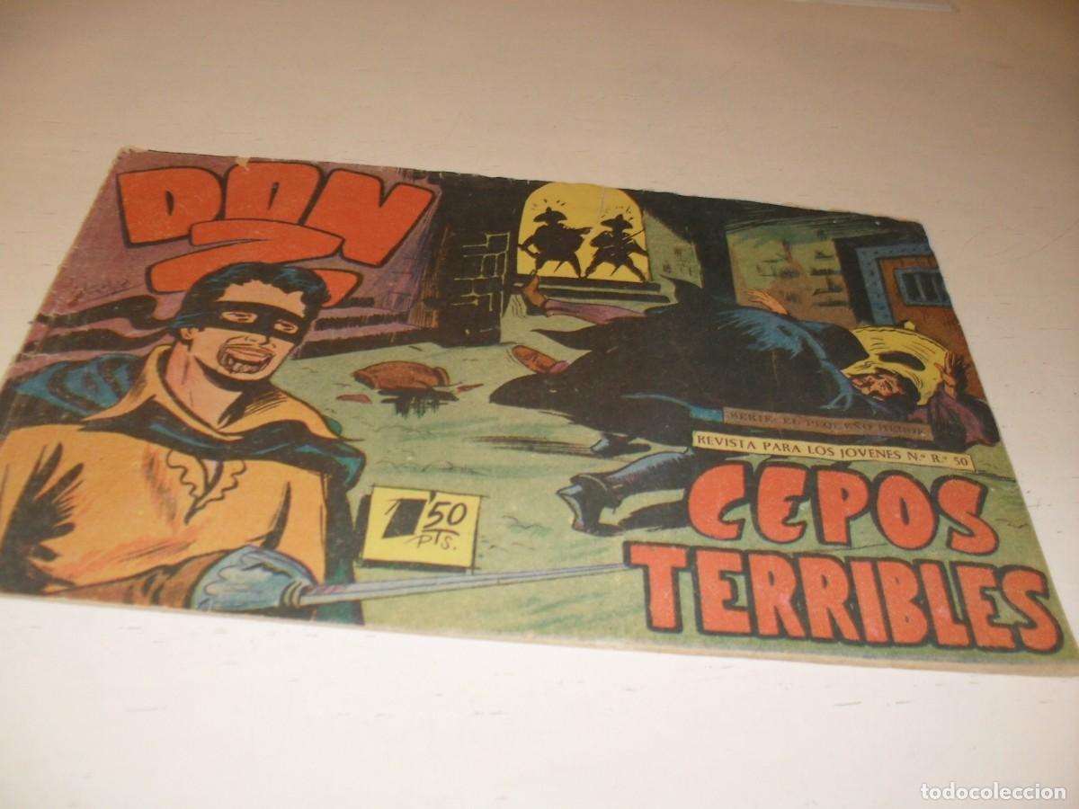 Tebeos: DON Z,ORIGINAL,N&ordm; 18,CEPOS TERRIBLES,DE 90.MAGA,1959