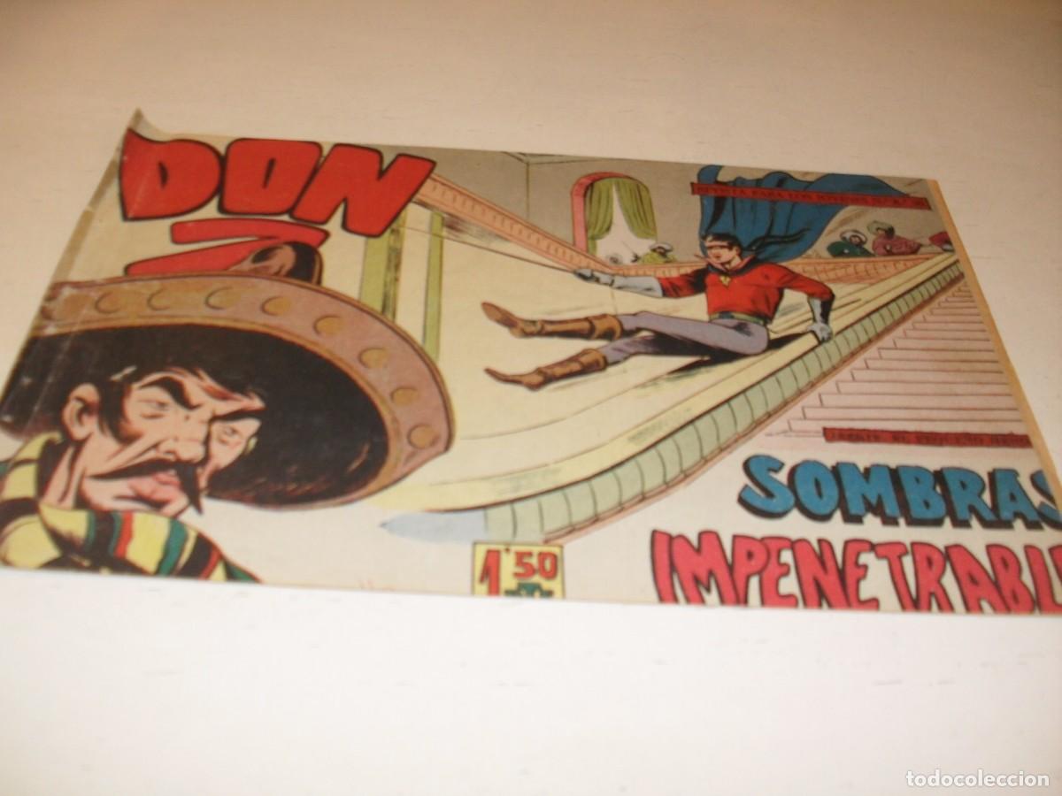Tebeos: DON Z,ORIGINAL,N&ordm; 8,SOMBRAS IMPENETRABLES,DE 90.MAGA,1959