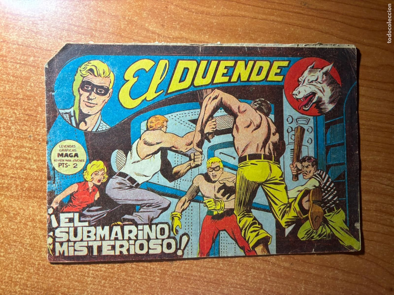Tebeos: EL DUENDE N&ordm; 55 EDITORIAL MAGA 1961 ORIGINAL