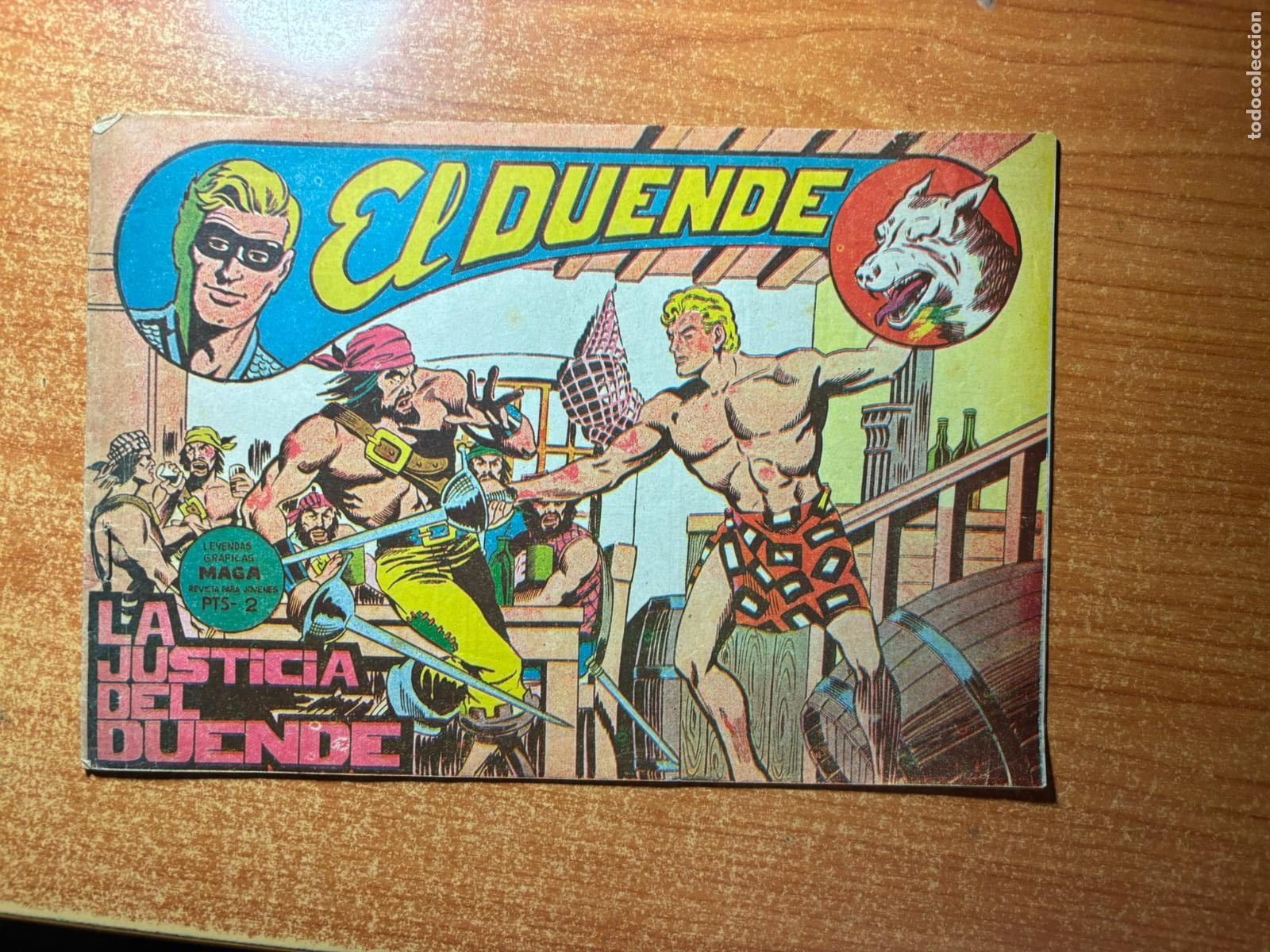 Tebeos: EL DUENDE N&ordm; 47 EDITORIAL MAGA 1961 ORIGINAL
