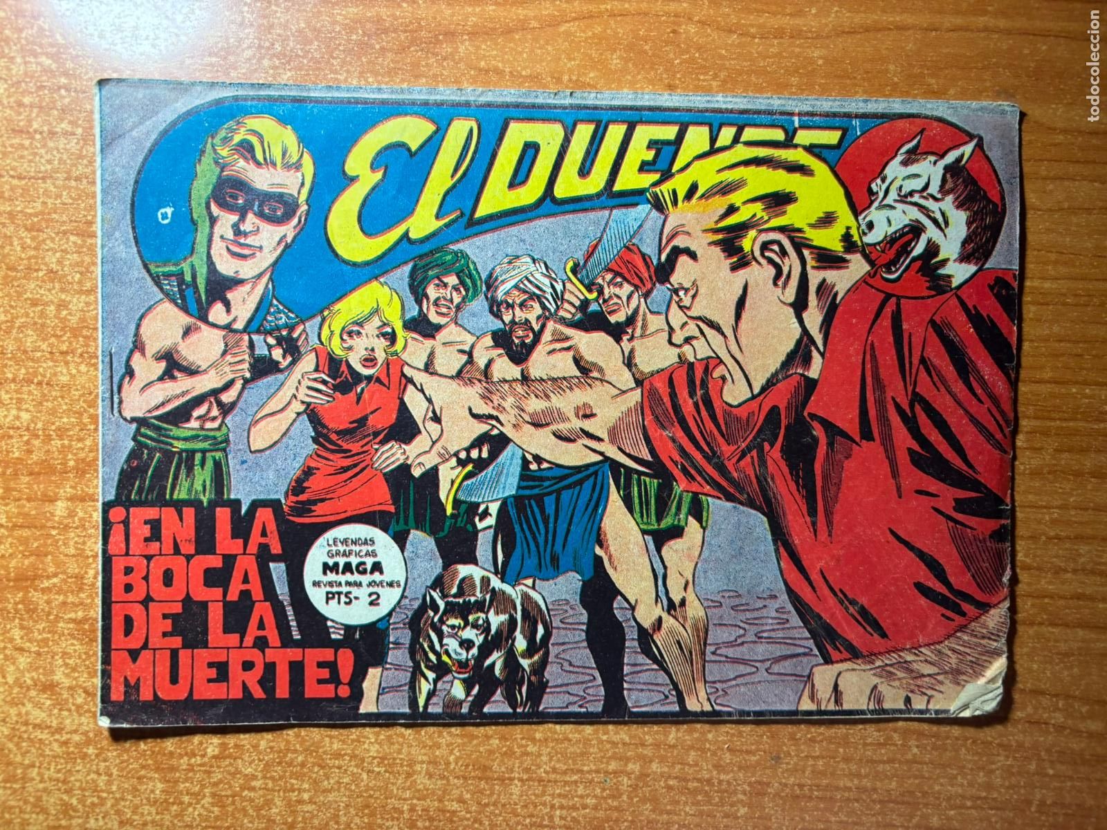 Tebeos: EL DUENDE N&ordm; 39 EDITORIAL MAGA 1961 ORIGINAL