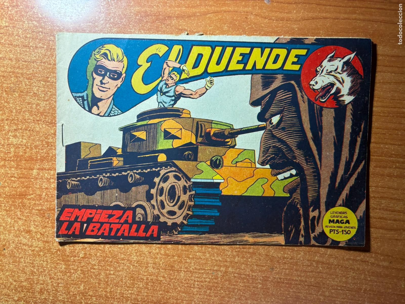 Tebeos: EL DUENDE N&ordm; 16 EDITORIAL MAGA 1961 ORIGINAL