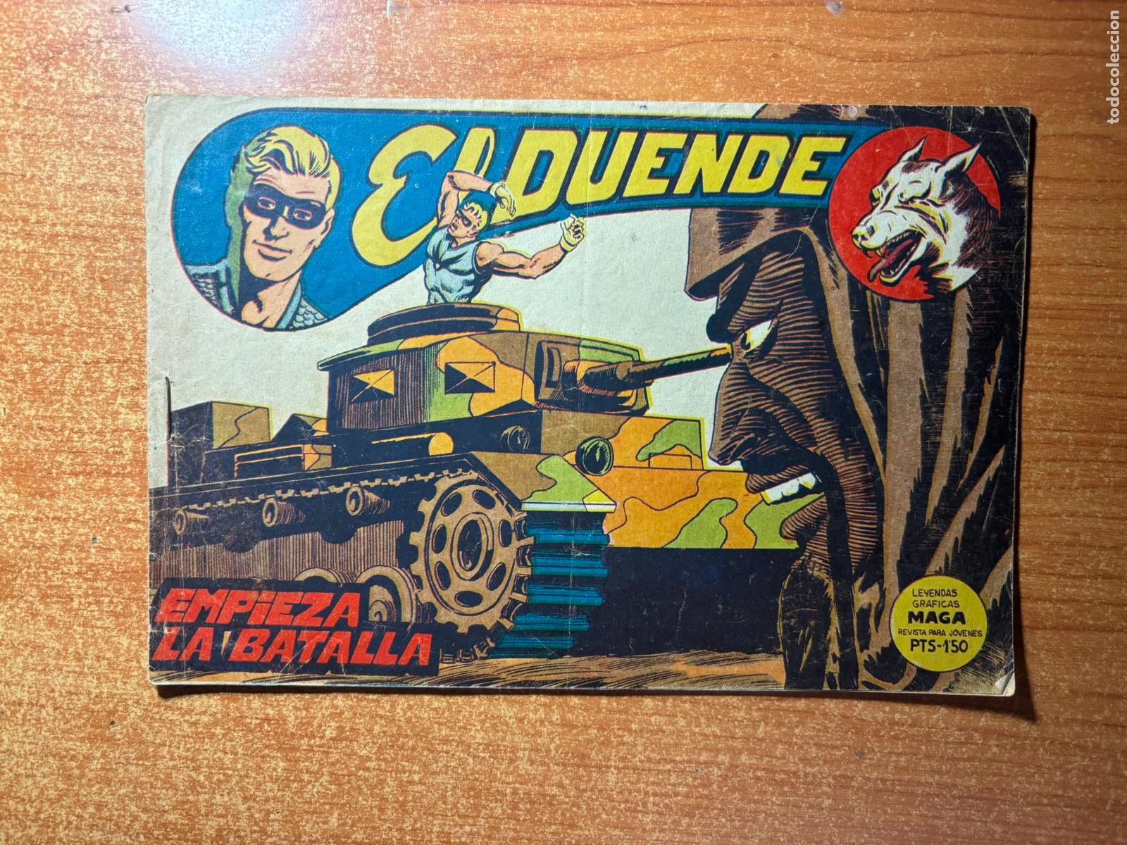 Tebeos: EL DUENDE N&ordm; 16 EDITORIAL MAGA 1961 ORIGINAL
