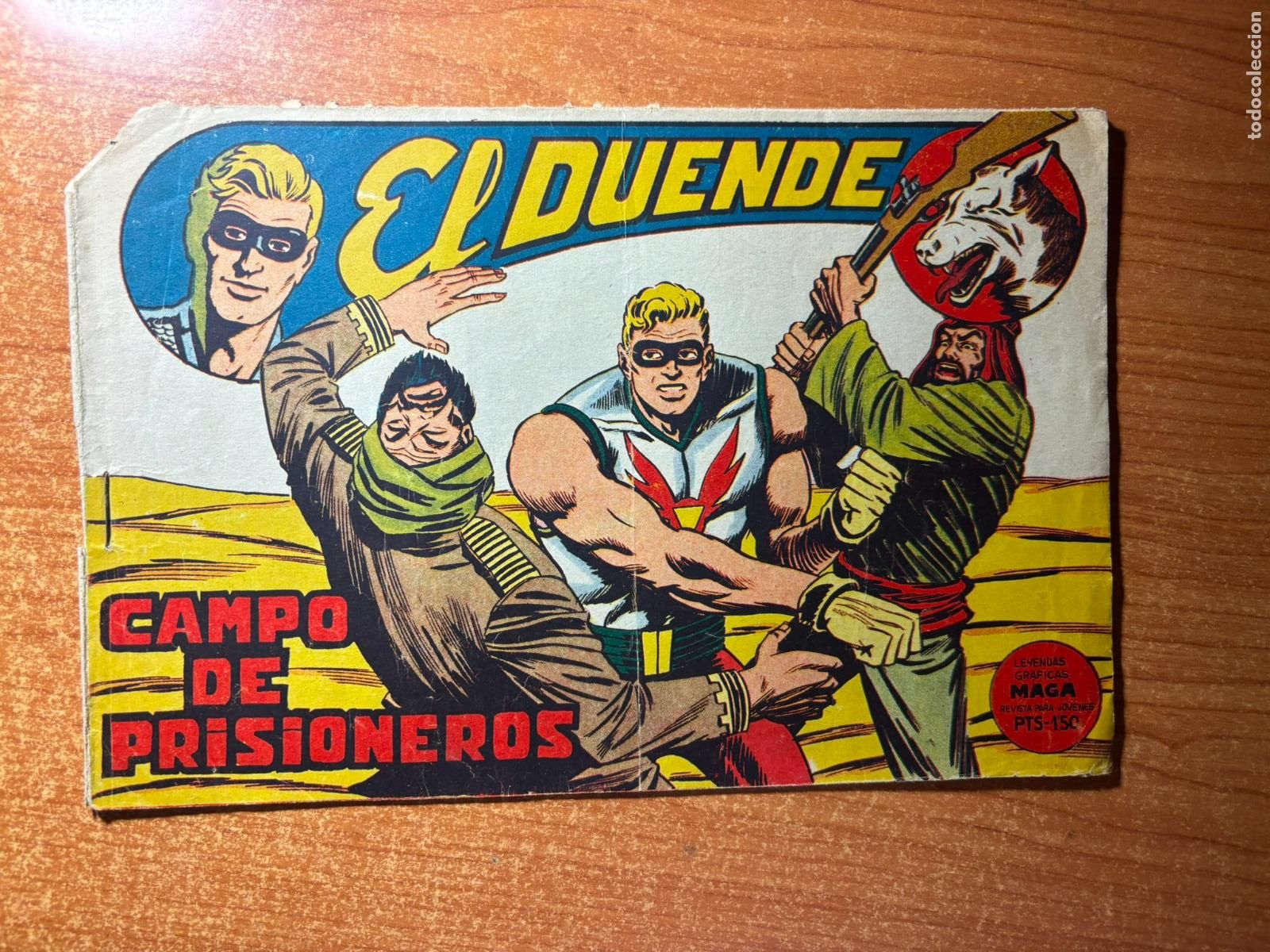 Tebeos: EL DUENDE N&ordm; 15 EDITORIAL MAGA 1961 ORIGINAL
