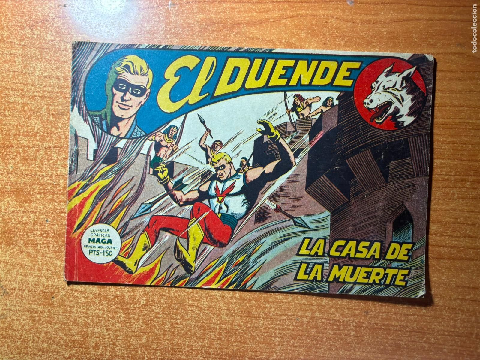 Tebeos: EL DUENDE N&ordm; 11 EDITORIAL MAGA 1961 ORIGINAL