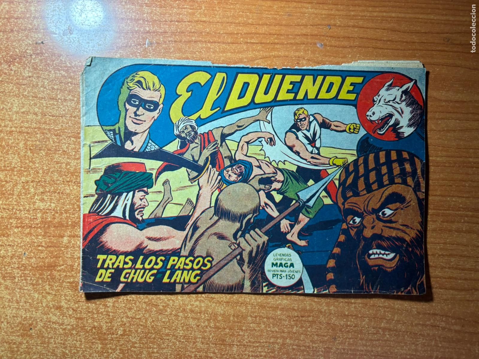 Tebeos: EL DUENDE N&ordm; 9 EDITORIAL MAGA 1961 ORIGINAL