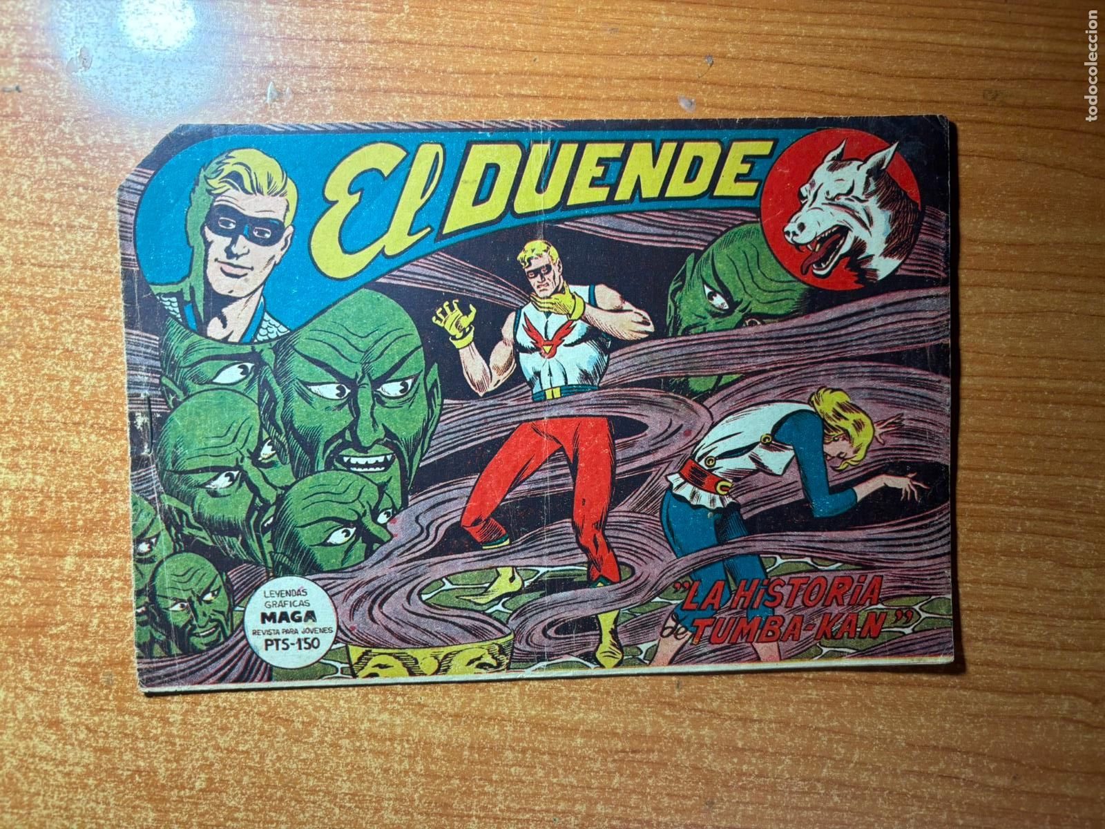 Tebeos: EL DUENDE N&ordm; 4 EDITORIAL MAGA 1961 ORIGINAL