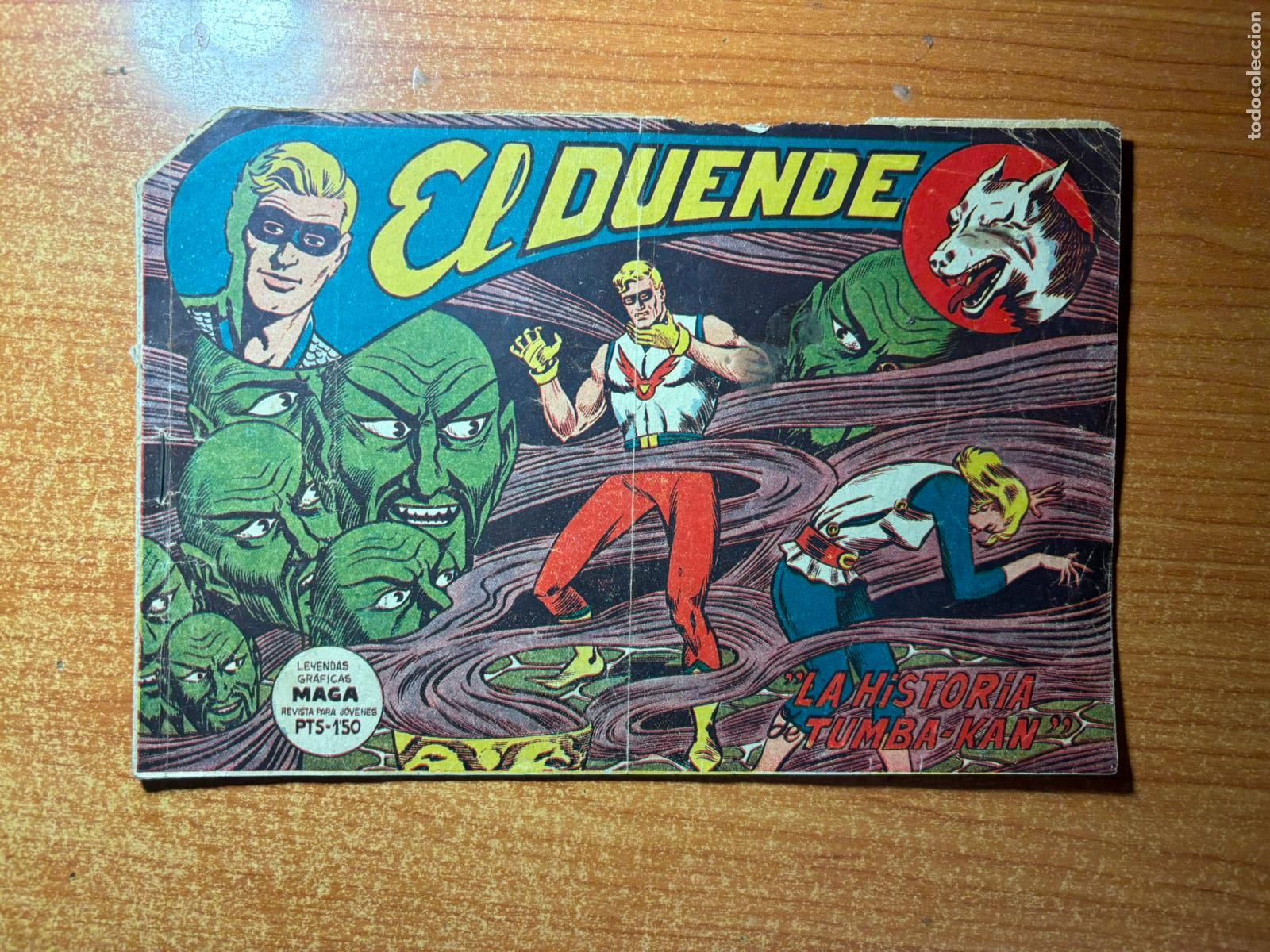 Tebeos: EL DUENDE N&ordm; 4 EDITORIAL MAGA 1961 ORIGINAL