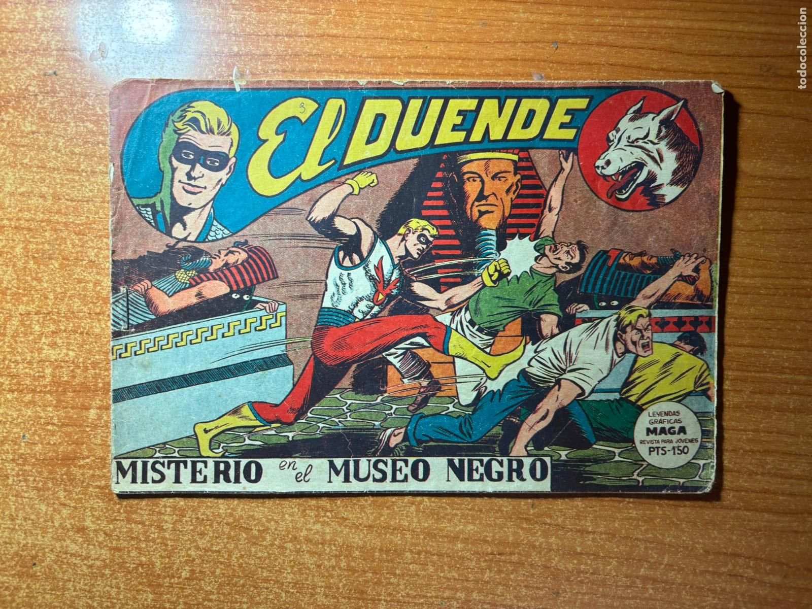 Tebeos: EL DUENDE N&ordm; 3 EDITORIAL MAGA 1961 ORIGINAL